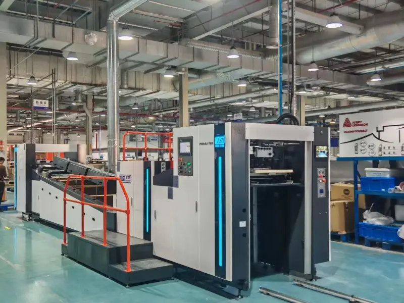 New Star new machine FHSGJ-760 Full Automatic high-speed Full/spot Varnish Machine has been delivered to the Indonesian customer.